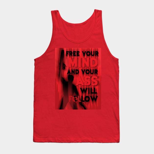 Free you mind Ash Tank Top by SquareDog